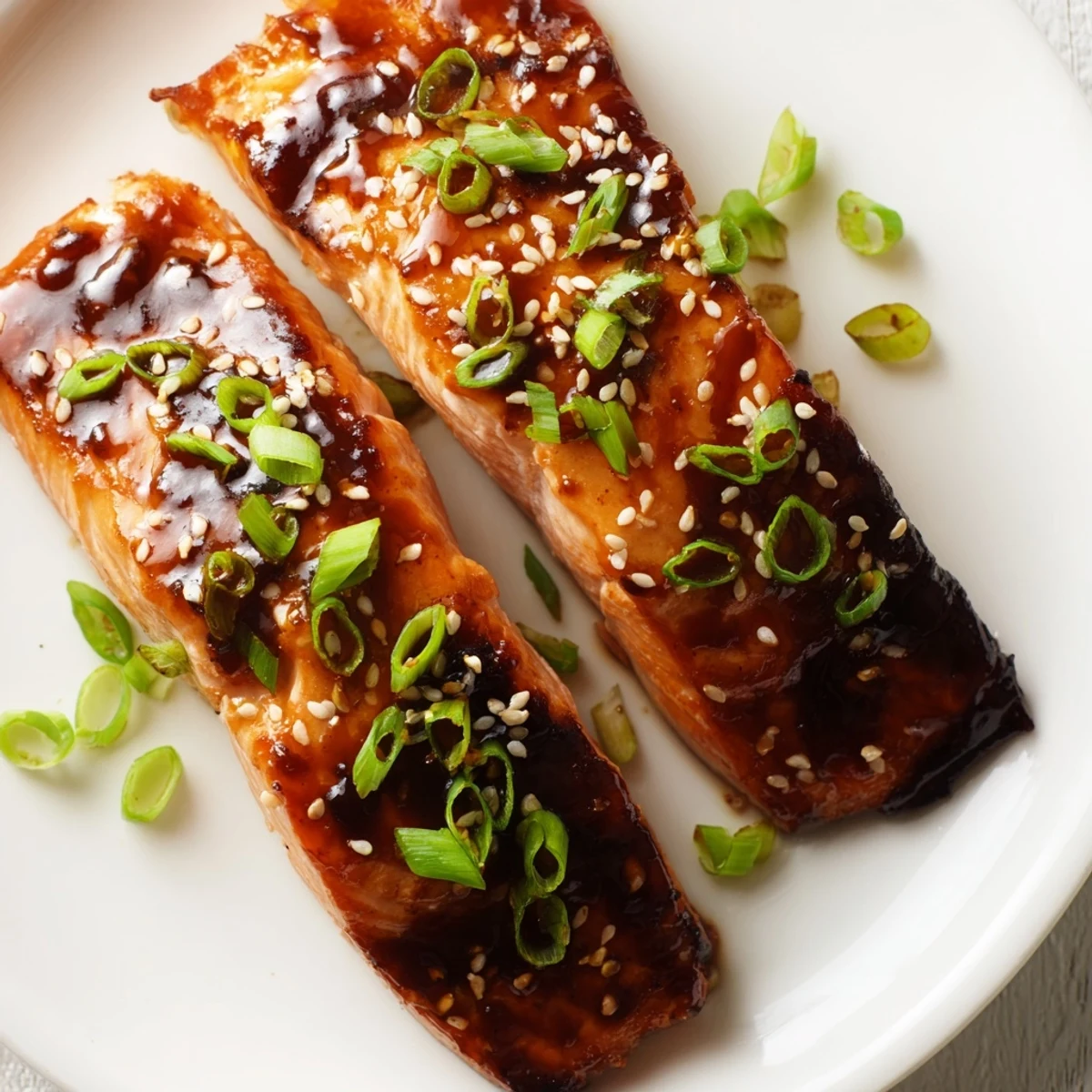 Enjoy tender, glazed Honey Garlic Salmon, a flavorful, easy-to-make main course.