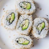 California crab avocado roll
