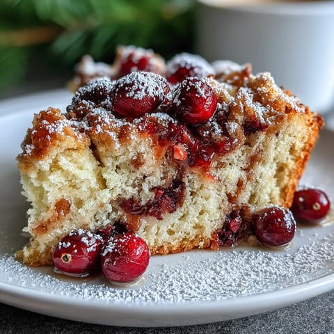 Cranberry Orange Breakfast Cake