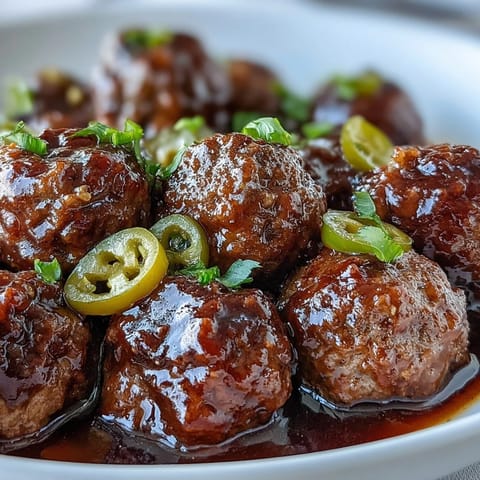 Tender frozen meatballs simmered in rich Mississippi sauce with zesty peppers, butter, and savory seasonings in a slow cooker.