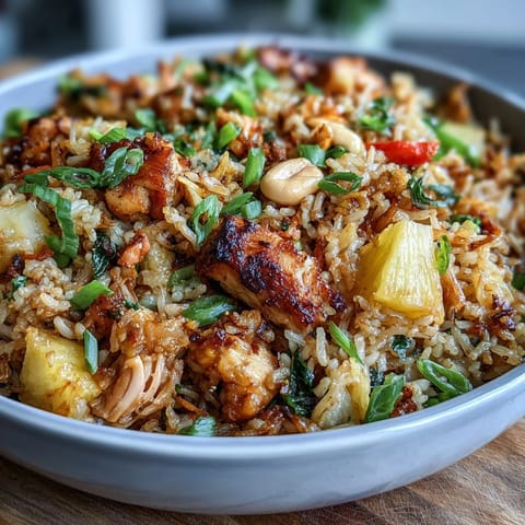 Hawaiian Pineapple Chicken Fried