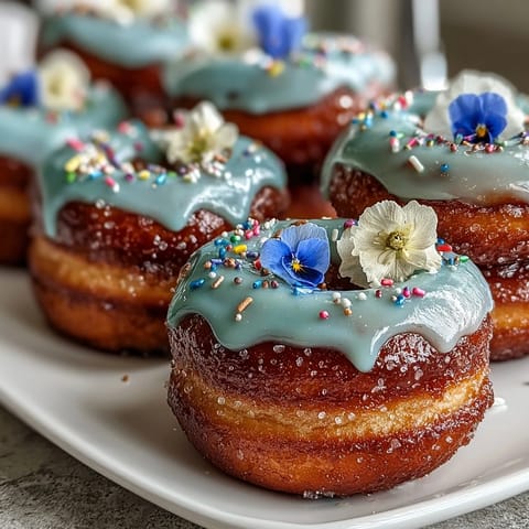 Baby in Bloom Mini Donut