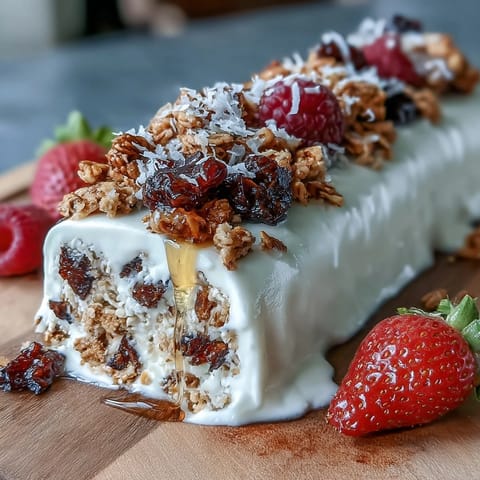Vibrant Mothers Day brunch yogurt parfait bar with fresh berries, crunchy granola, and creamy yogurt in a self-serve display.