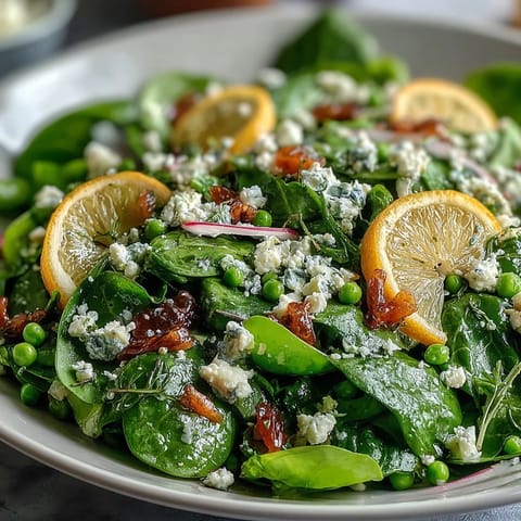 Bright Lemon Vinaigrette Salad