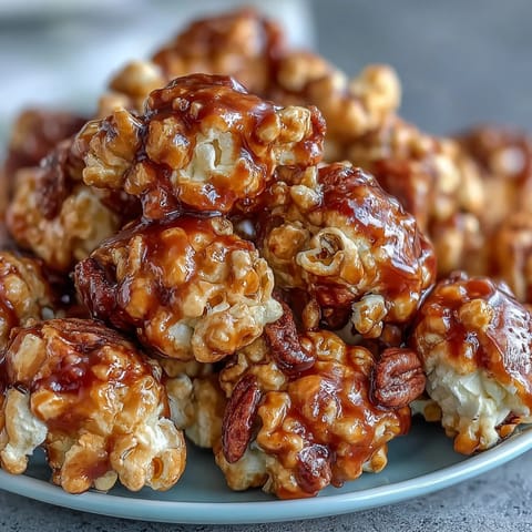 Popcorn Peanuts Caramel Mix