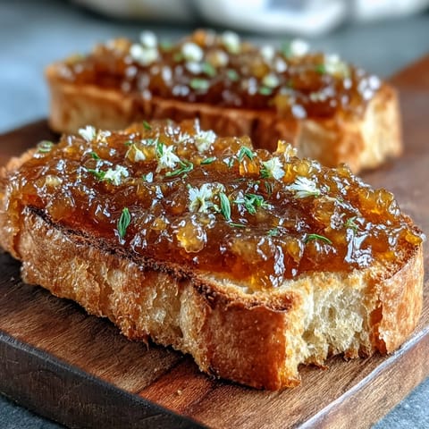 Vibrant golden dandelion jelly in a jar, perfect for spreading on warm toast with a delicate floral sweetness.