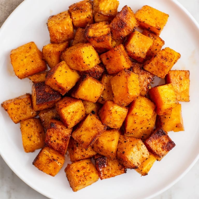 Delicious, tender roasted sweet potatoes, served as a side, offering delicious and healthy flavors.
