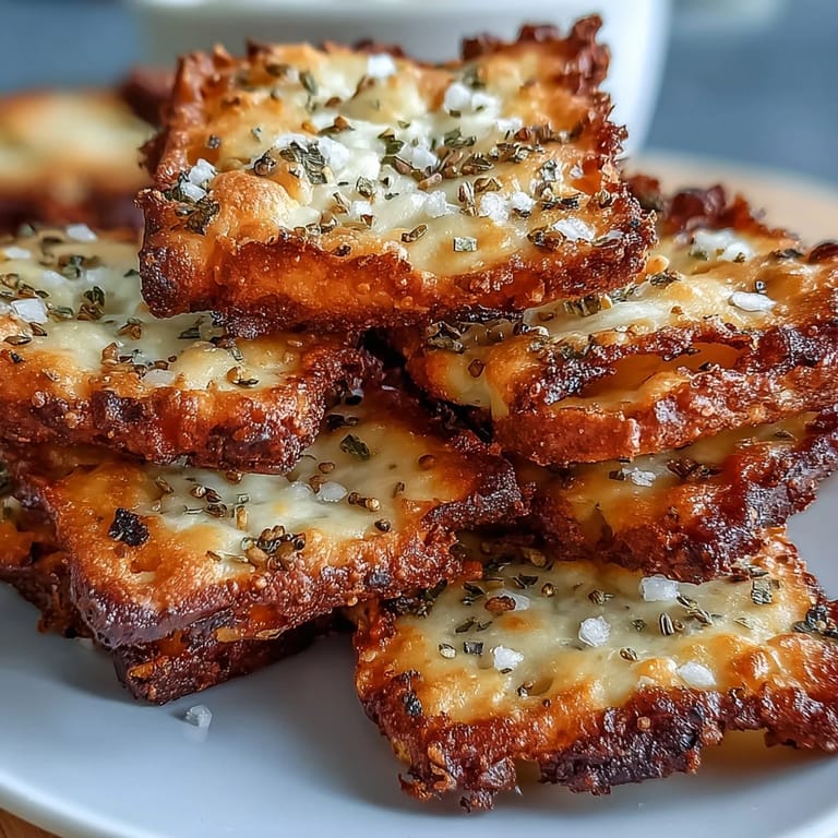 Homemade sourdough snack crackers loaded with cheddar and everything seasoning for a tangy, crunchy bite.