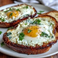 Crispy Feta Fried Eggs